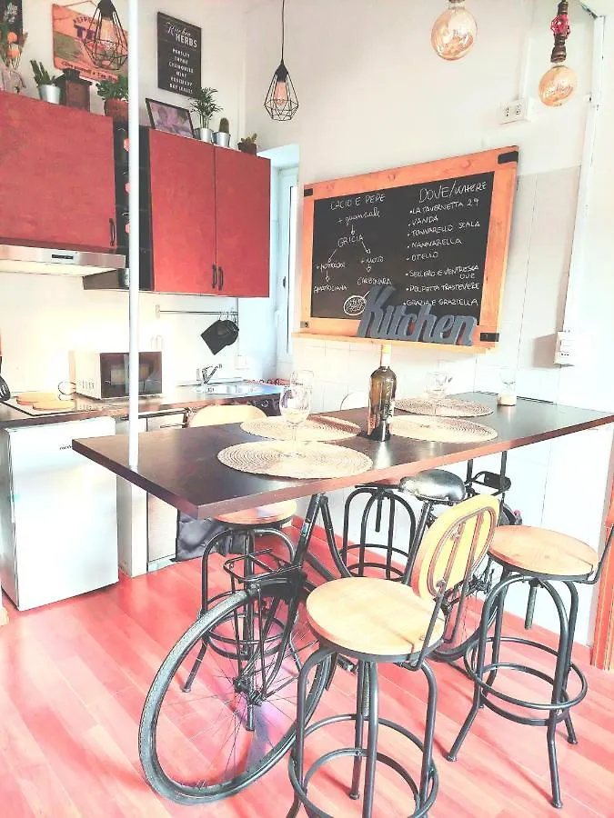 Apartment Trastevere In Bike - Con Wi-Fi E Ac Rome