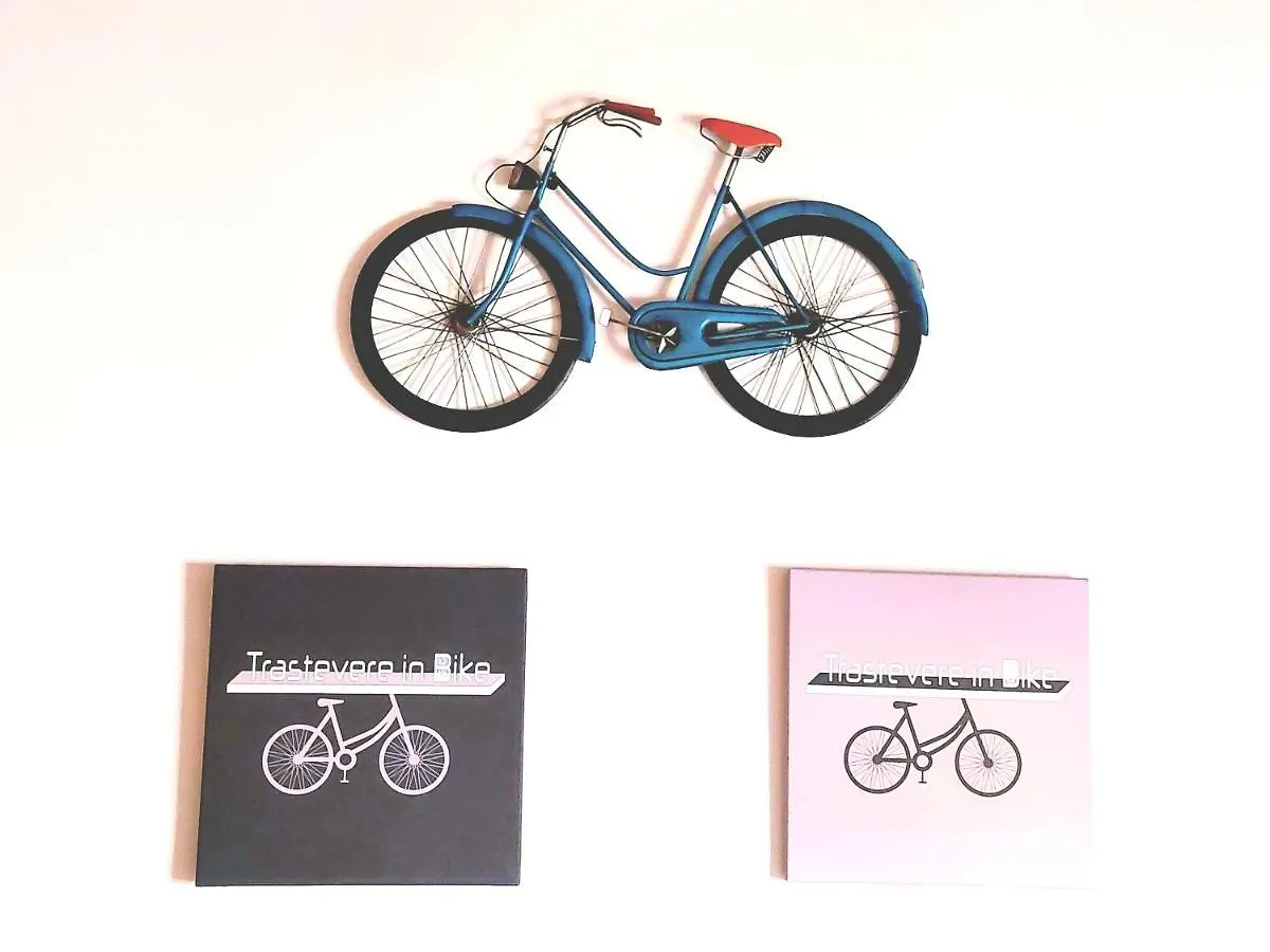 Apartment Trastevere In Bike - Con Wi-Fi E Ac Rome Italy