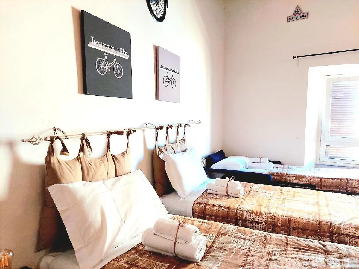 Trastevere In Bike - Con Wi-Fi E Ac Apartment Rome Italy