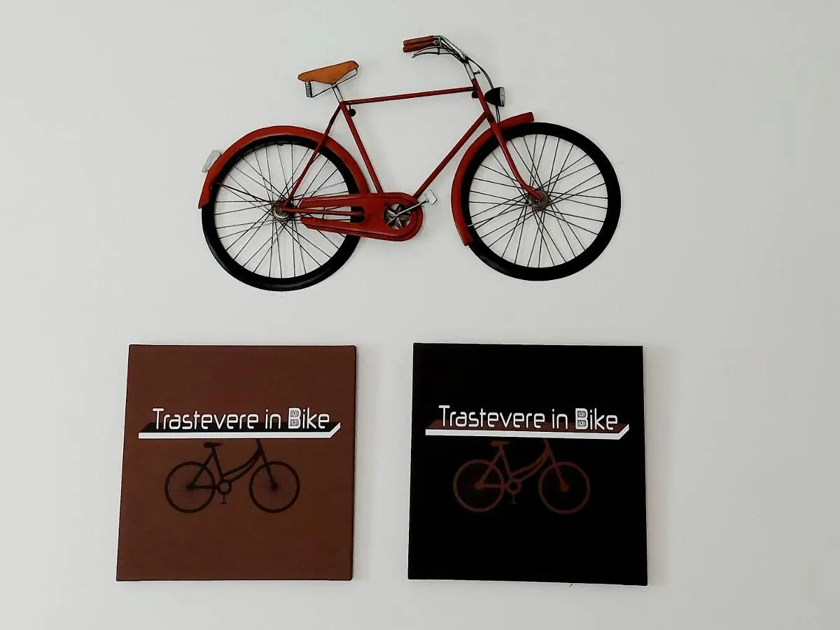 Apartment Trastevere In Bike - Con Wi-Fi E Ac Rome Italy
