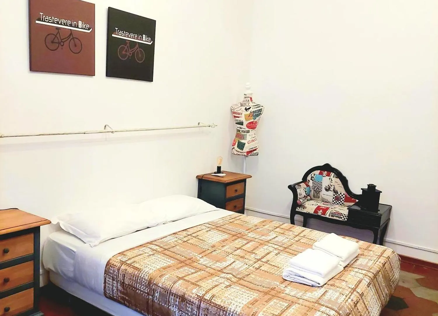 Trastevere In Bike - Con Wi-Fi E Ac Apartman Róma